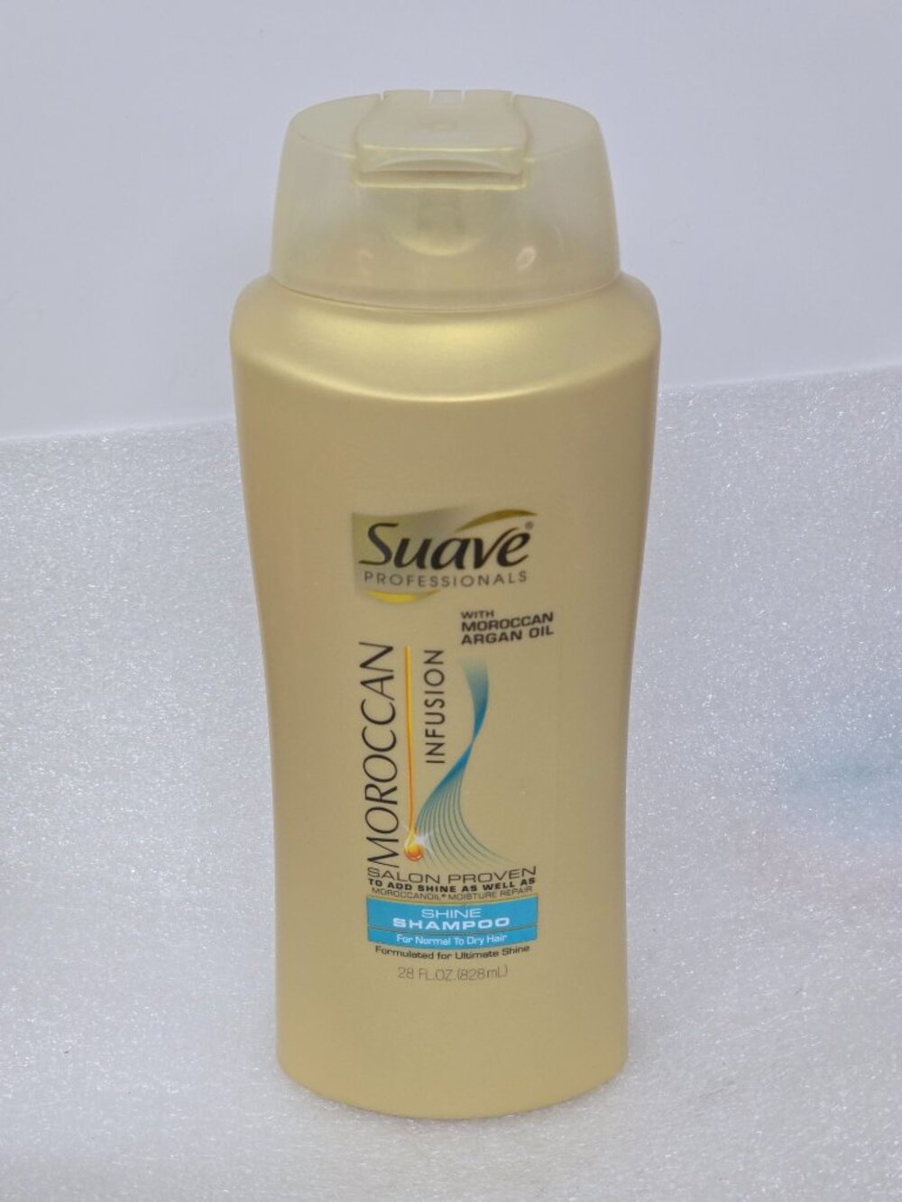 Suave Professionals Moroccan Infusion Shine Shampoo 28 Oz For Normal To Dry Hair